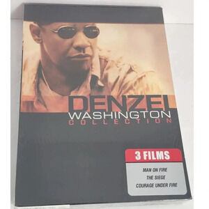Denzel Washington Triple Feature 3 Movie Combo DVD Box Set Sealed